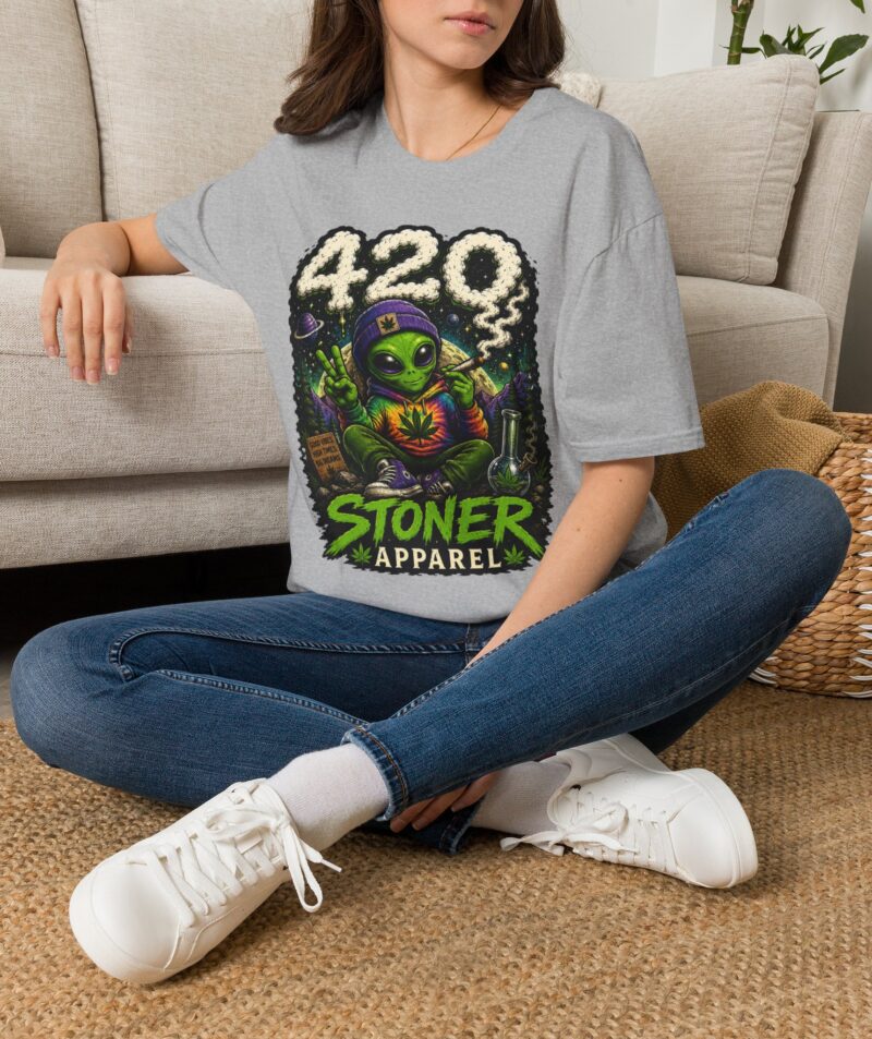 Stoner Apparel 420 Alien Tee
