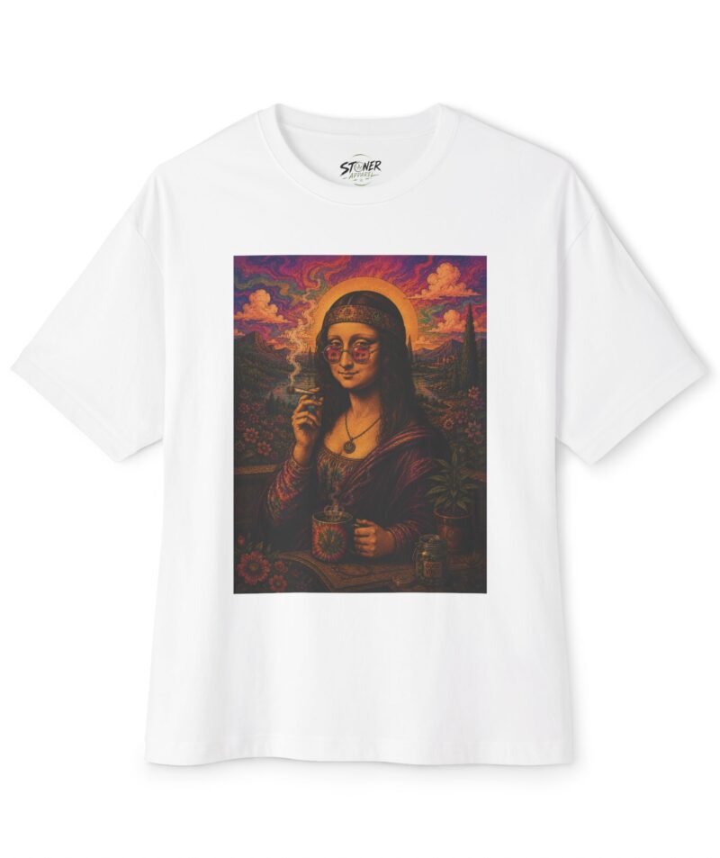 Stoner Apparel Mona Lisa Revival Tee — Vintage Renaissance Art Graphic T-Shirt