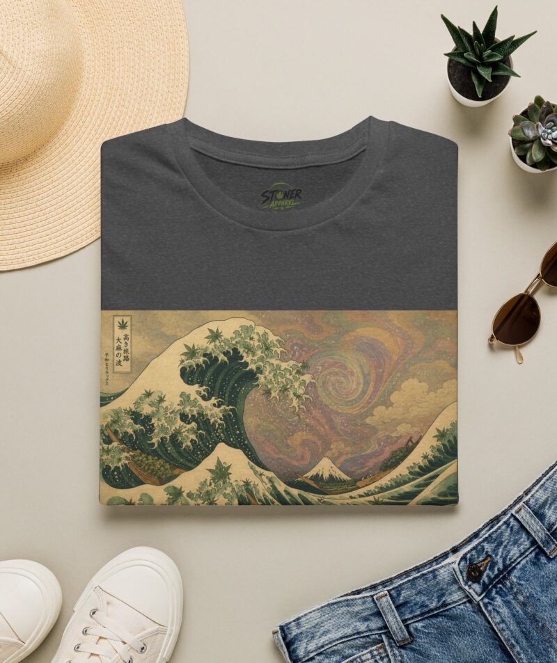 Stoner Apparel Great Wave Japanese Print Tee