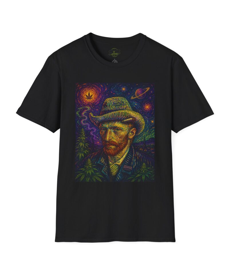 Stoner Apparel Psychedelic Cosmic Van Gogh T-Shirt
