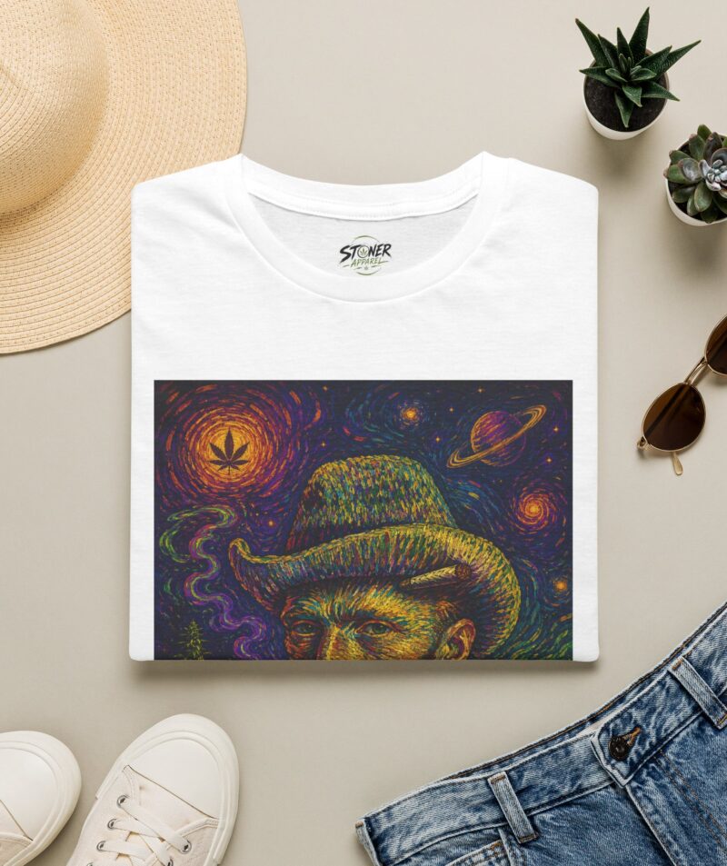 Stoner Apparel Psychedelic Cosmic Van Gogh T-Shirt