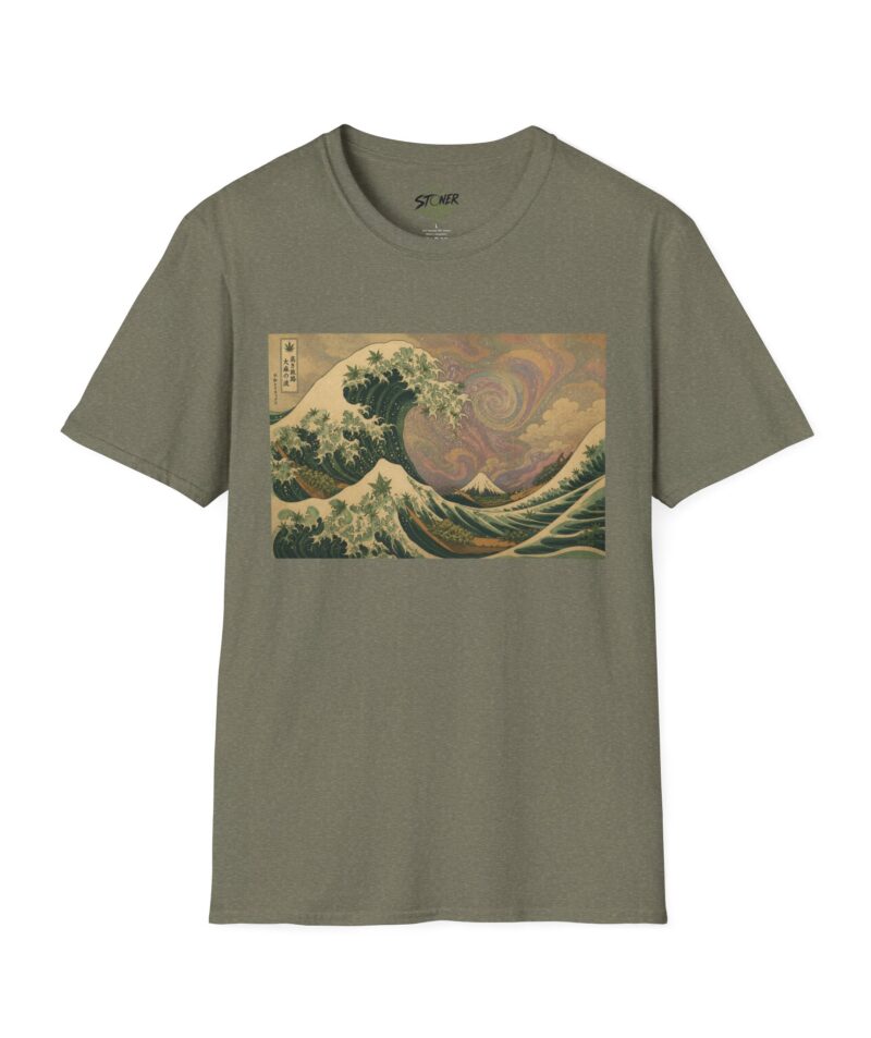Stoner Apparel Great Wave Japanese Print Tee