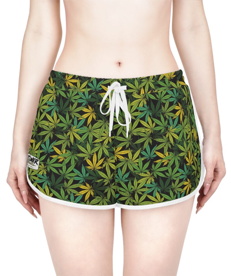 Stoner Marijuana Women's Relaxed Shorts (AOP)