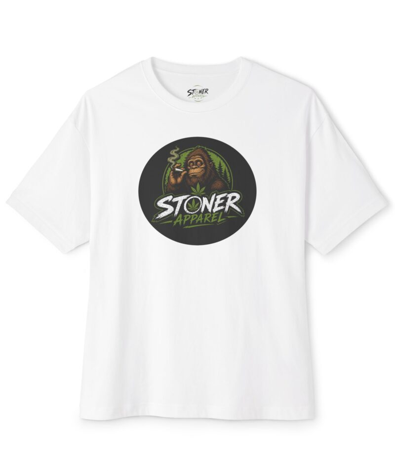 Stoner Apparel Tee — Smoking Ape Graphic Oversized T‑Shirt