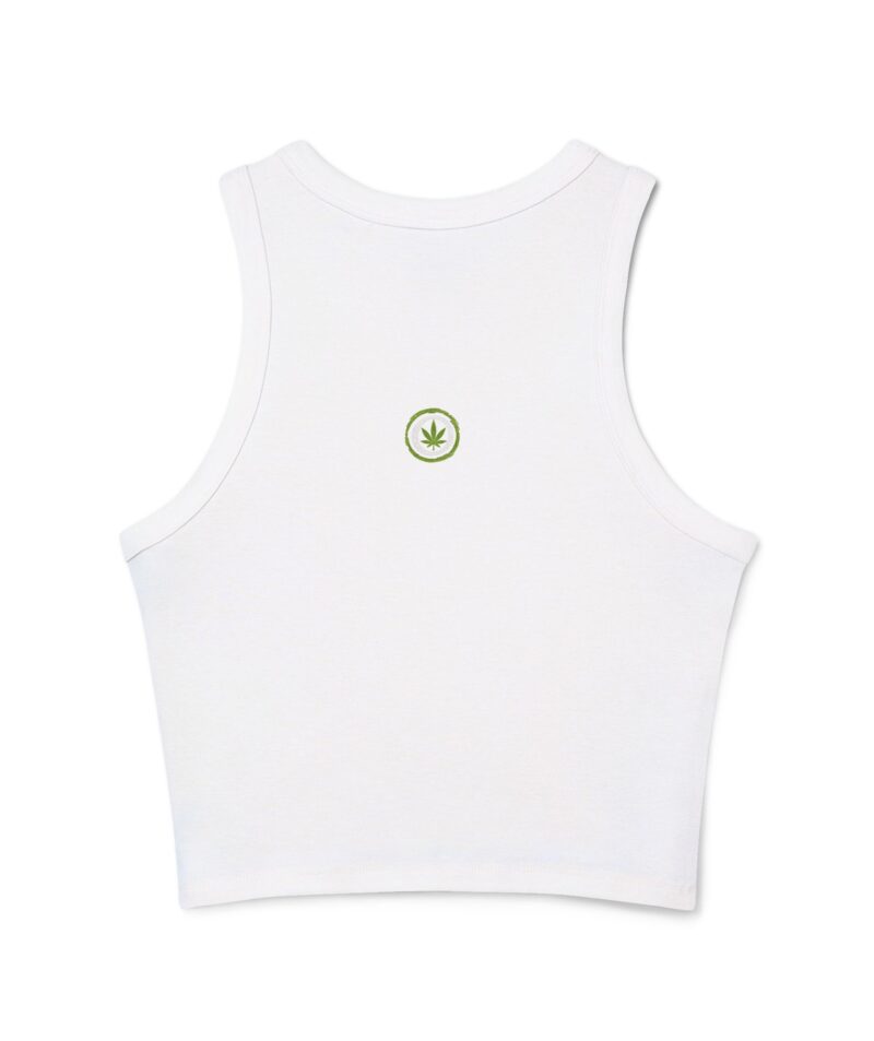 Stoner Apparel High Society Club Women's Micro Rib Racer Tank Top