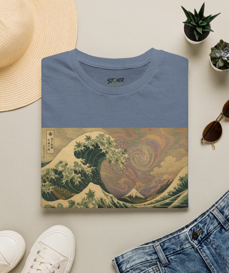 Stoner Apparel Great Wave Japanese Print Tee