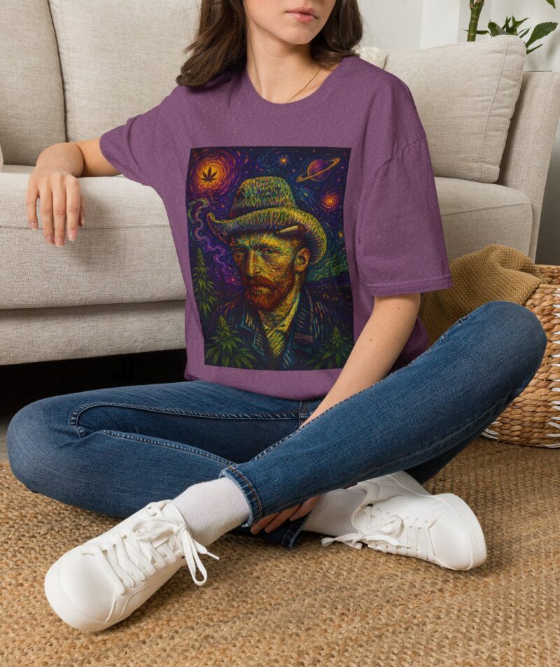 Stoner Apparel Psychedelic Cosmic Van Gogh T-Shirt