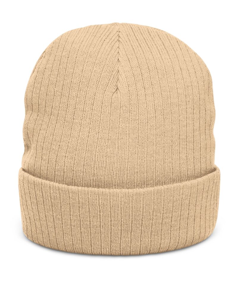 Ribbed Knit Beanie (Embroidery)