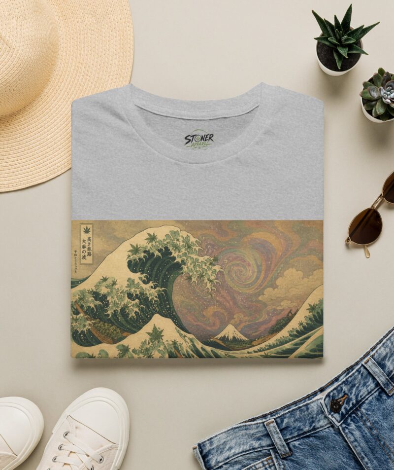 Stoner Apparel Great Wave Japanese Print Tee
