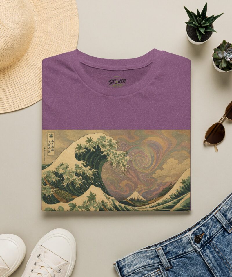 Stoner Apparel Great Wave Japanese Print Tee