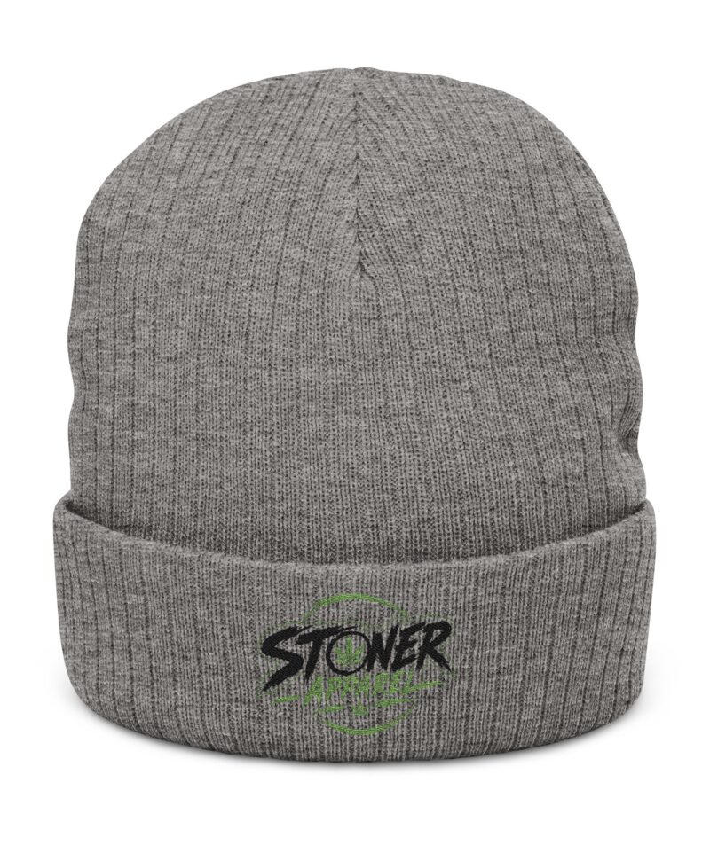 Ribbed Knit Beanie (Embroidery)
