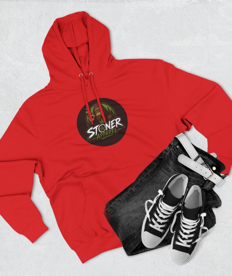 Stoner Apparel Hoodie - Smoking Sasquatch Fleece Pullover