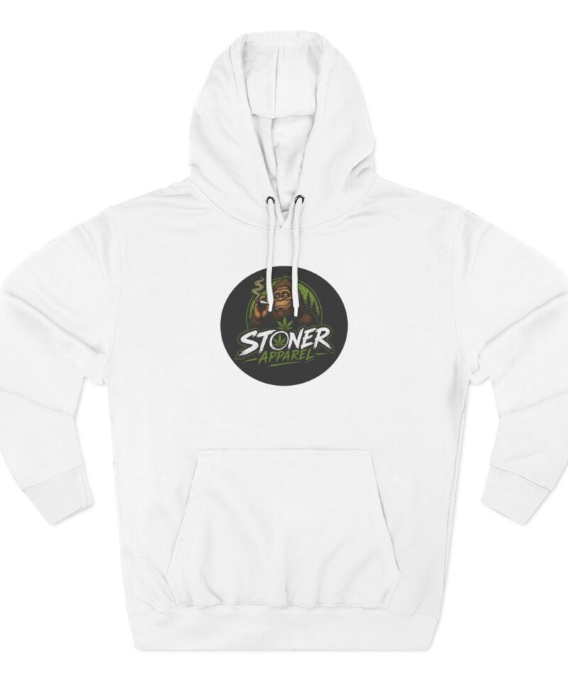 Stoner Apparel Hoodie - Smoking Sasquatch Fleece Pullover