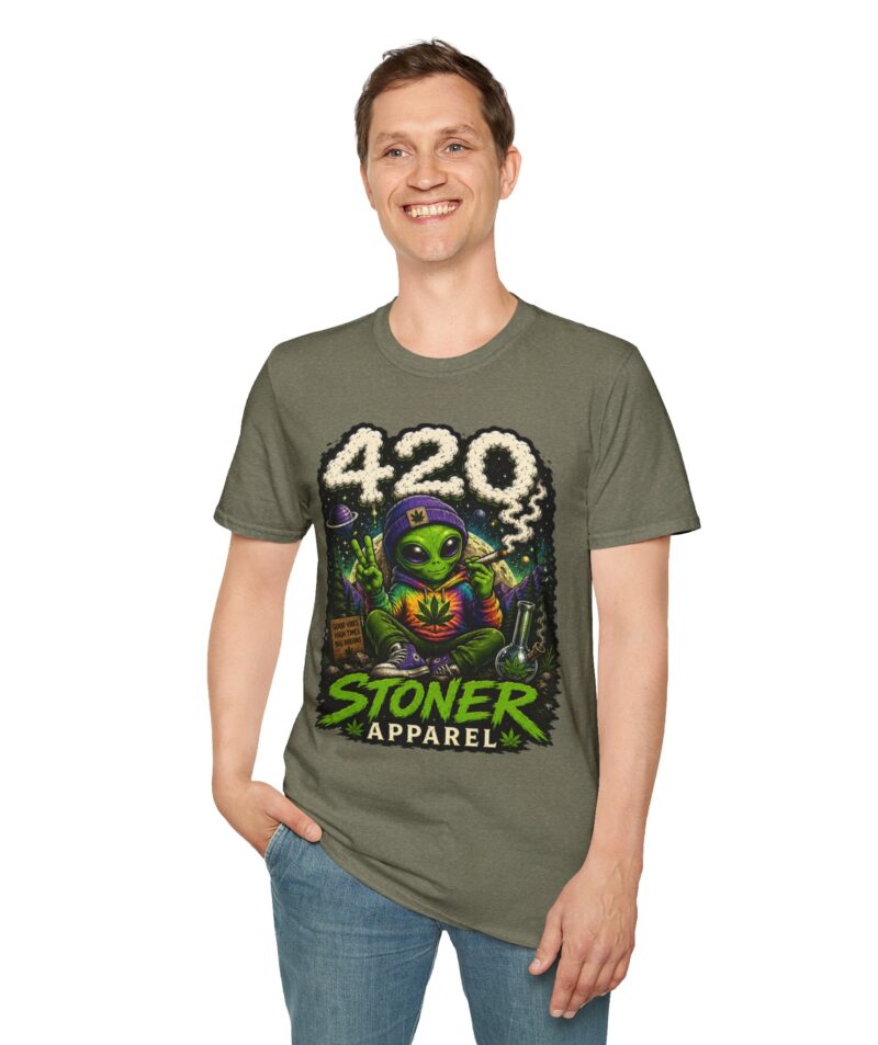 Stoner Apparel 420 Alien Tee