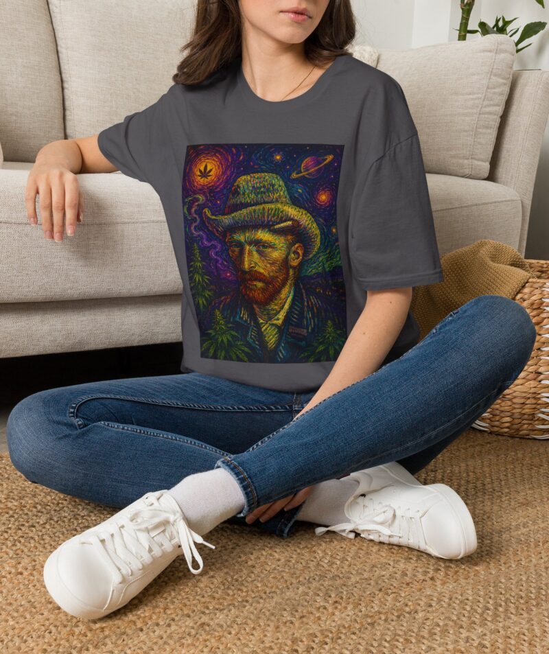 Stoner Apparel Psychedelic Cosmic Van Gogh T-Shirt