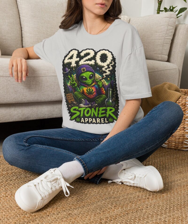 Stoner Apparel 420 Alien Tee