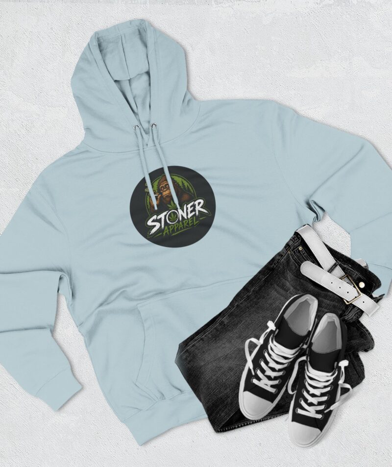 Stoner Apparel Hoodie - Smoking Sasquatch Fleece Pullover