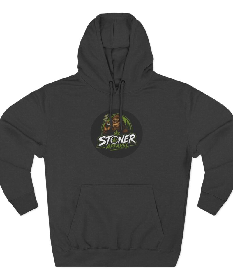 Stoner Apparel Hoodie - Smoking Sasquatch Fleece Pullover