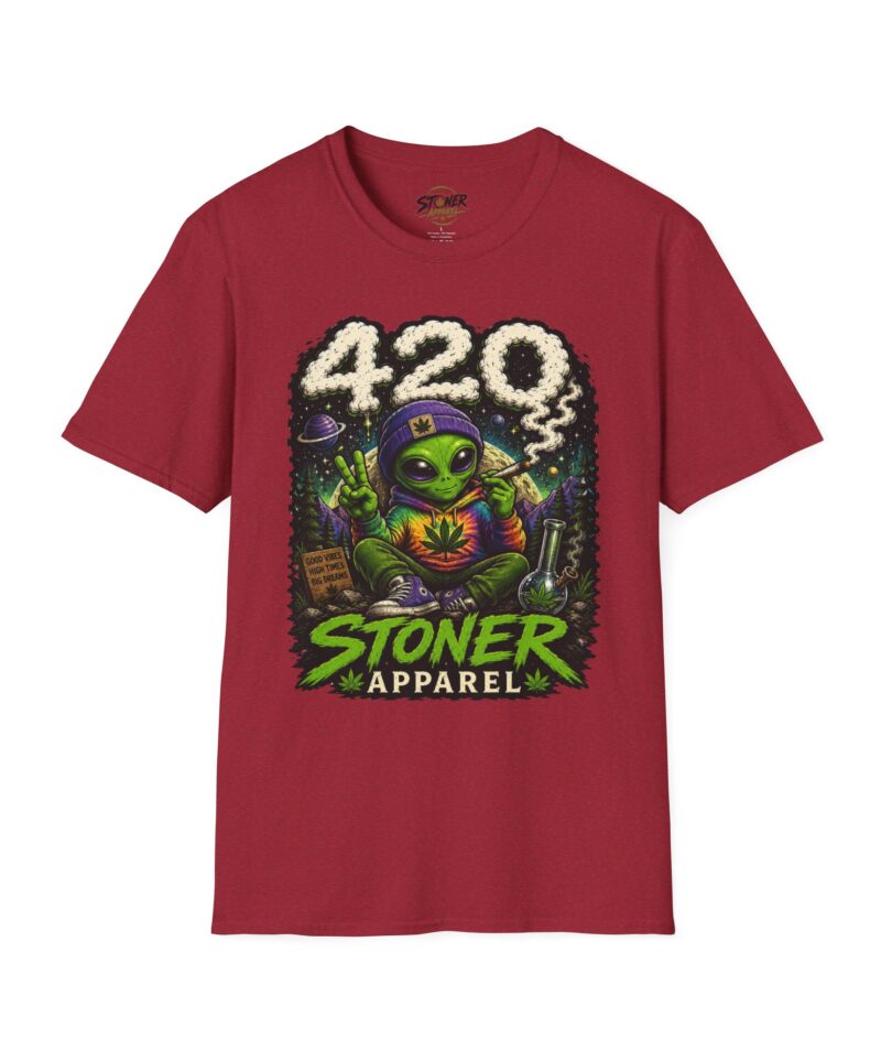 Stoner Apparel 420 Alien Tee