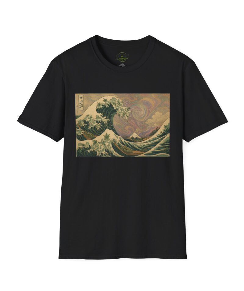 Stoner Apparel Great Wave Japanese Print Tee