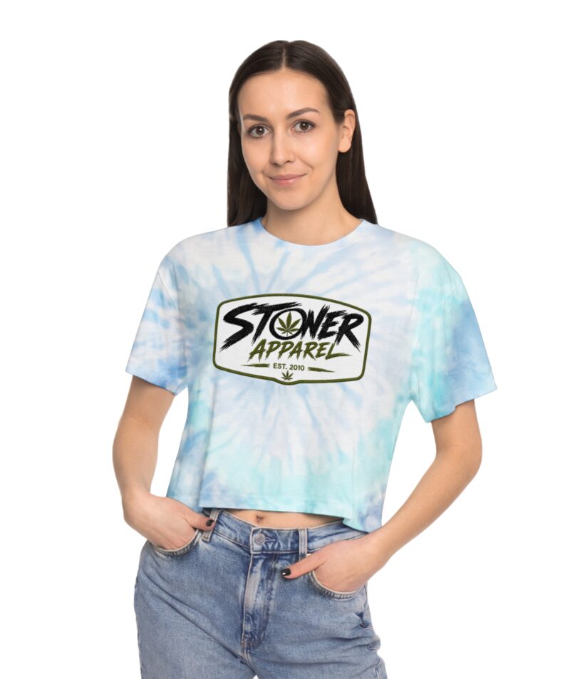 Women's Stoner Tie-Dye Crop Tee