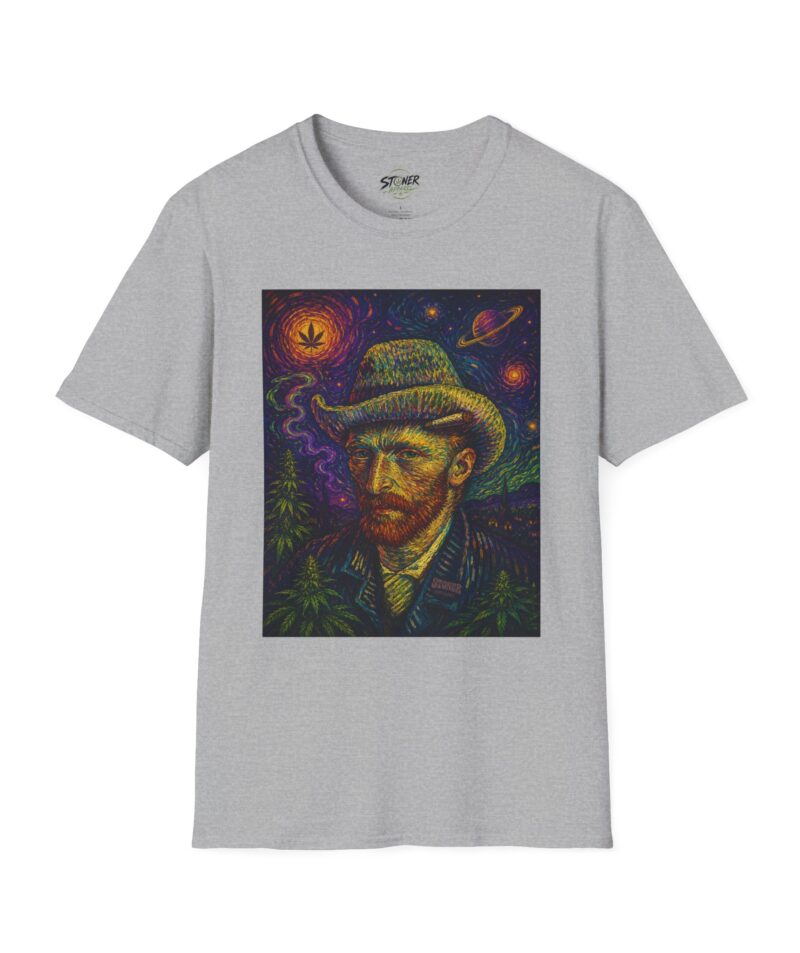 Stoner Apparel Psychedelic Cosmic Van Gogh T-Shirt