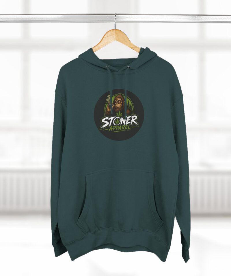 Stoner Apparel Hoodie - Smoking Sasquatch Fleece Pullover