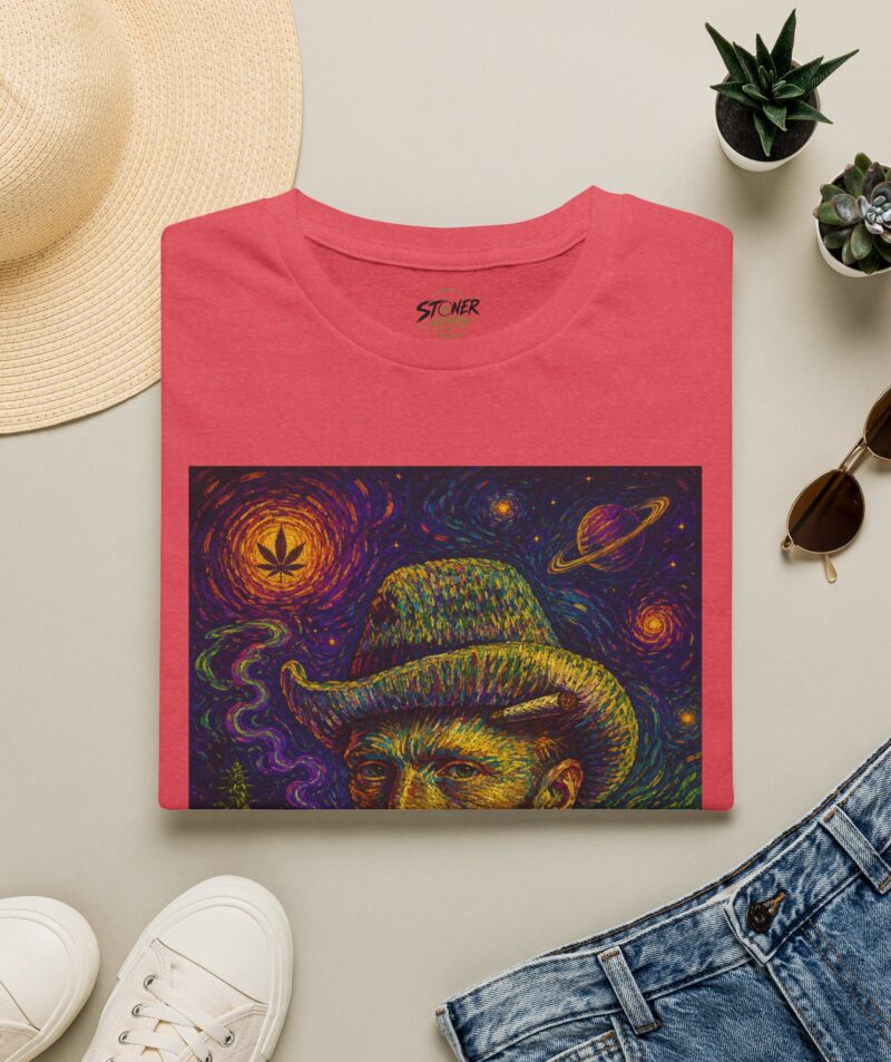 Stoner Apparel Psychedelic Cosmic Van Gogh T-Shirt
