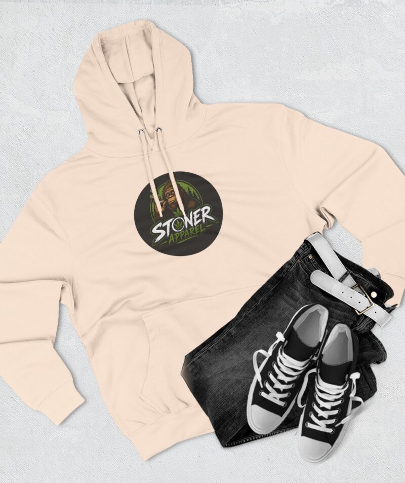 Stoner Apparel Hoodie - Smoking Sasquatch Fleece Pullover