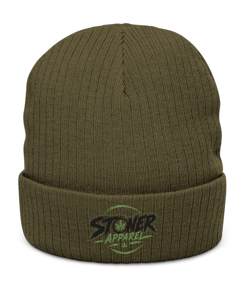 Ribbed Knit Beanie (Embroidery)
