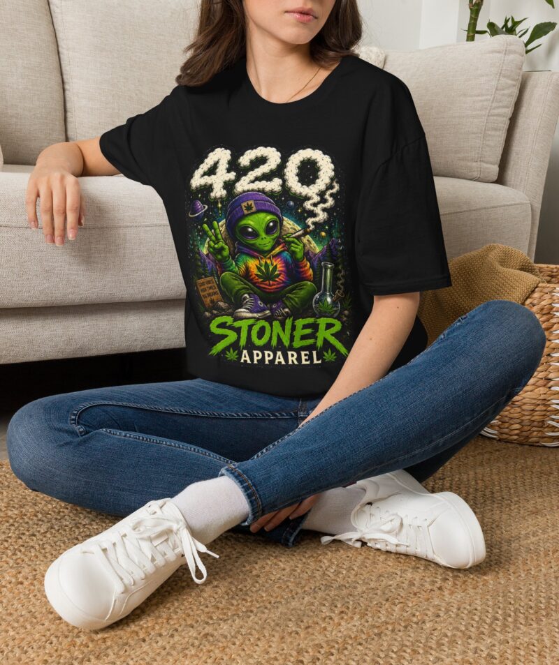 Stoner Apparel 420 Alien Tee