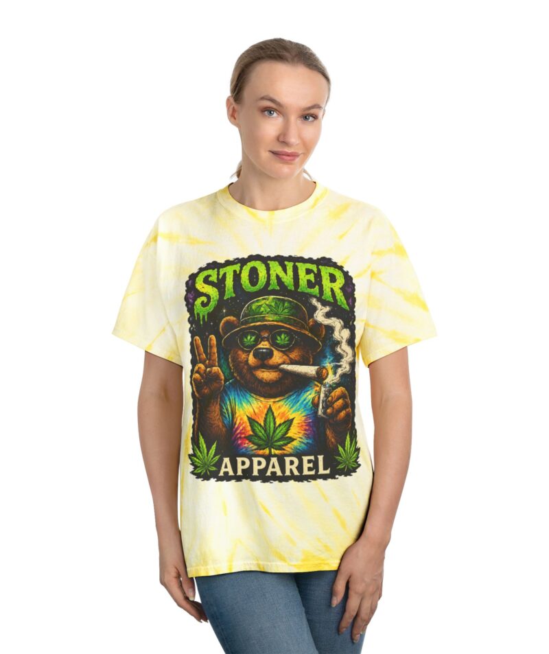 Stoner Apparel Bear Tie-Dye Tee