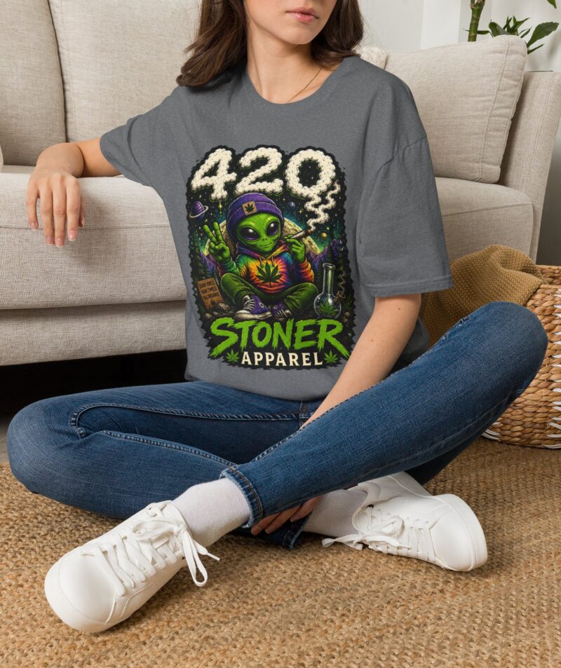 Stoner Apparel 420 Alien Tee