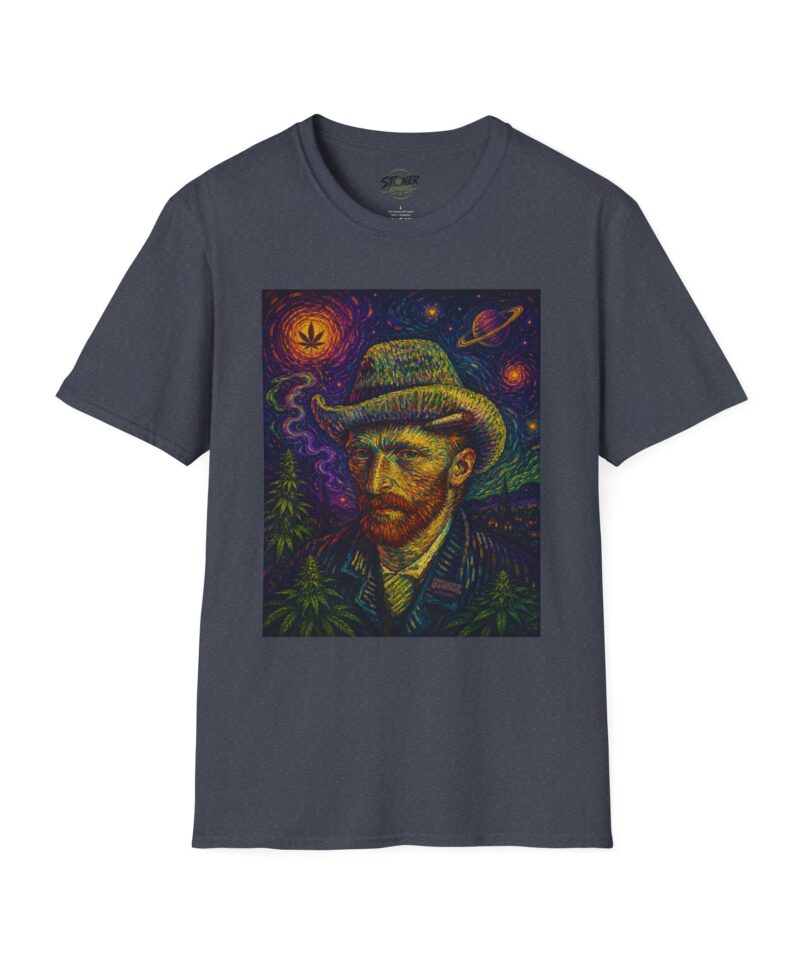 Stoner Apparel Psychedelic Cosmic Van Gogh T-Shirt