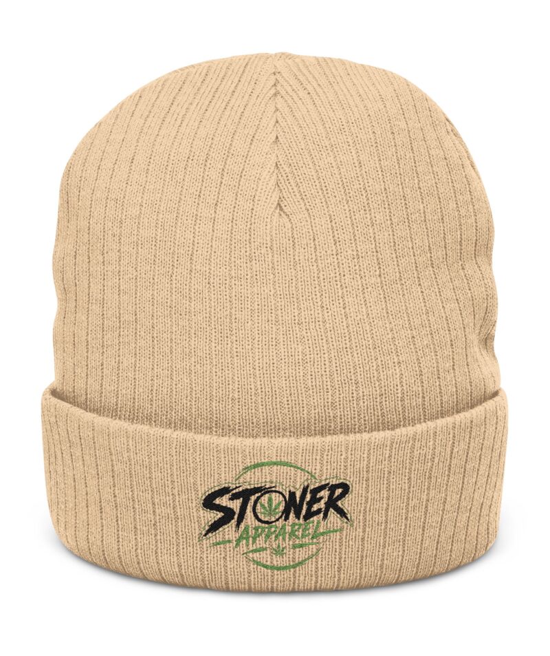Ribbed Knit Beanie (Embroidery)