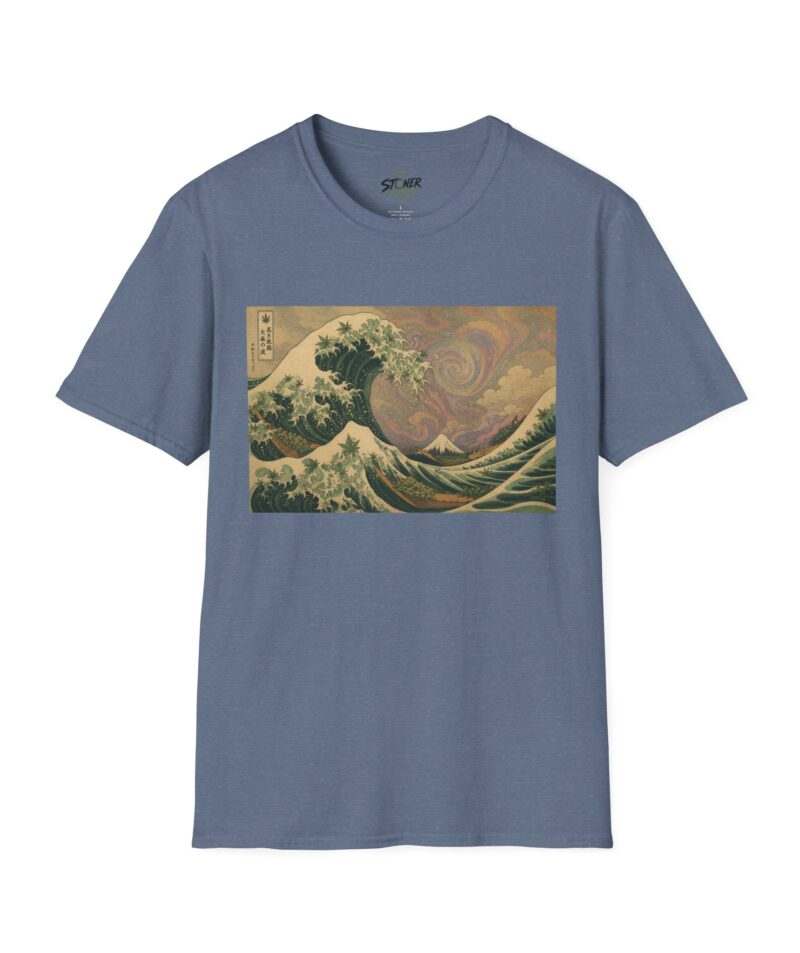 Stoner Apparel Great Wave Japanese Print Tee