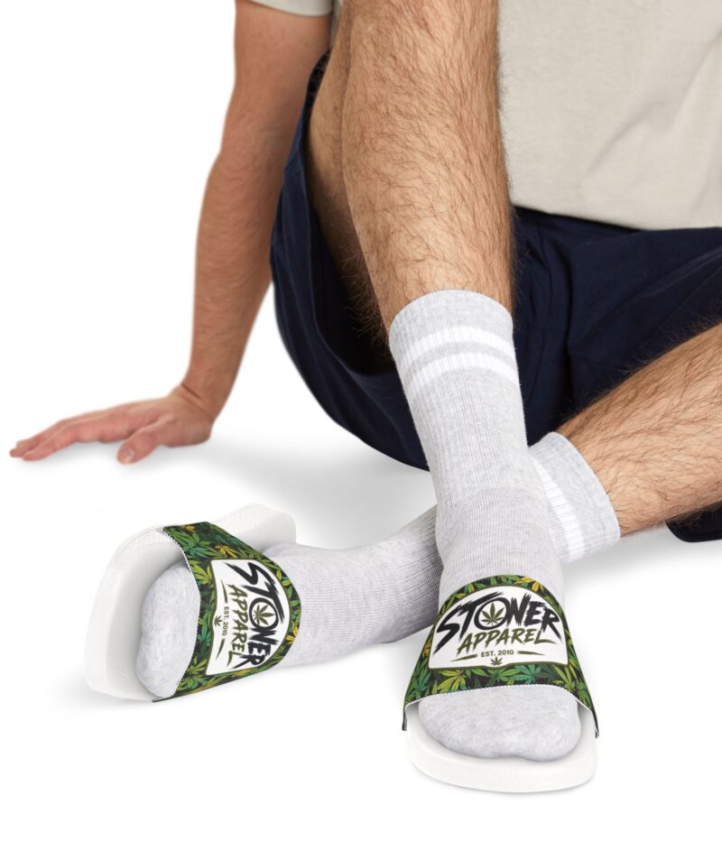 Stoner Apparel Logo Men's Removable-Strap Sandals