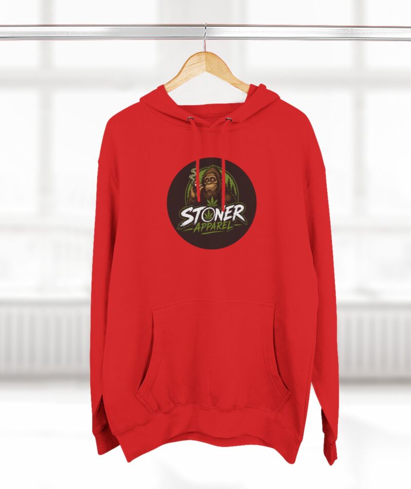 Stoner Apparel Hoodie - Smoking Sasquatch Fleece Pullover