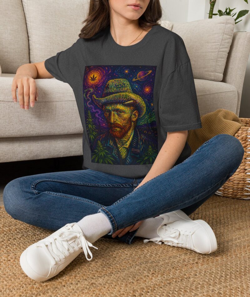 Stoner Apparel Psychedelic Cosmic Van Gogh T-Shirt