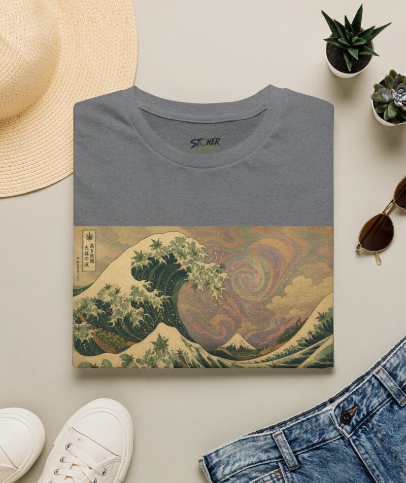 Stoner Apparel Great Wave Japanese Print Tee