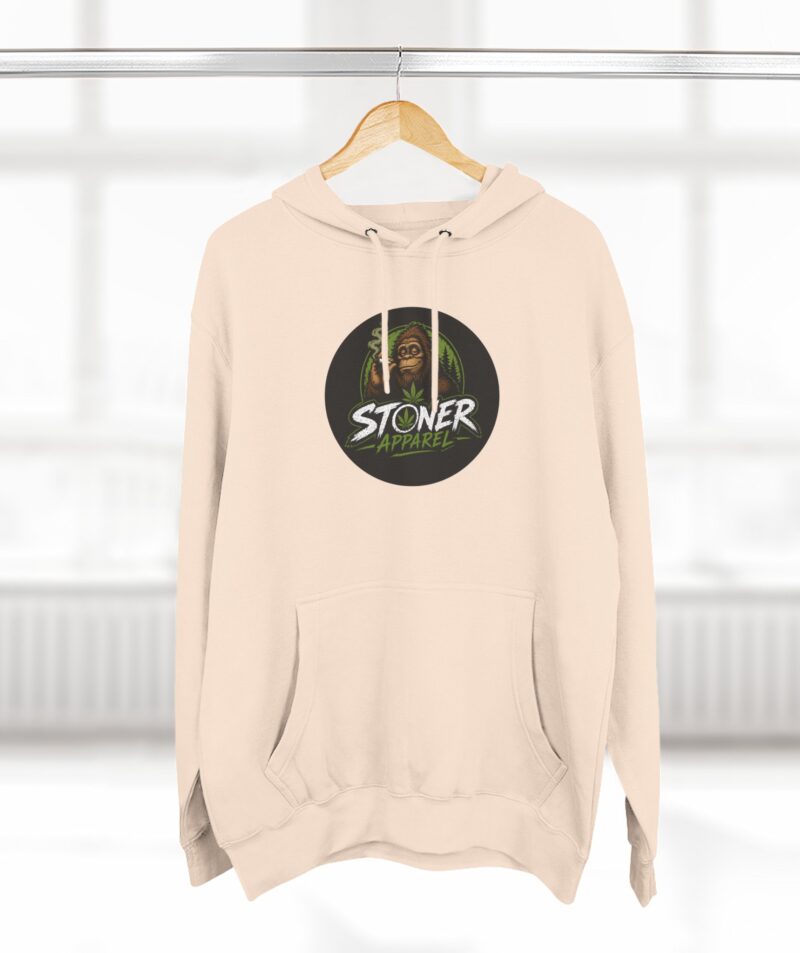 Stoner Apparel Hoodie - Smoking Sasquatch Fleece Pullover