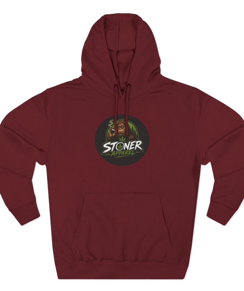 Stoner Apparel Hoodie - Smoking Sasquatch Fleece Pullover