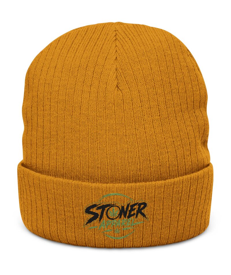 Ribbed Knit Beanie (Embroidery)