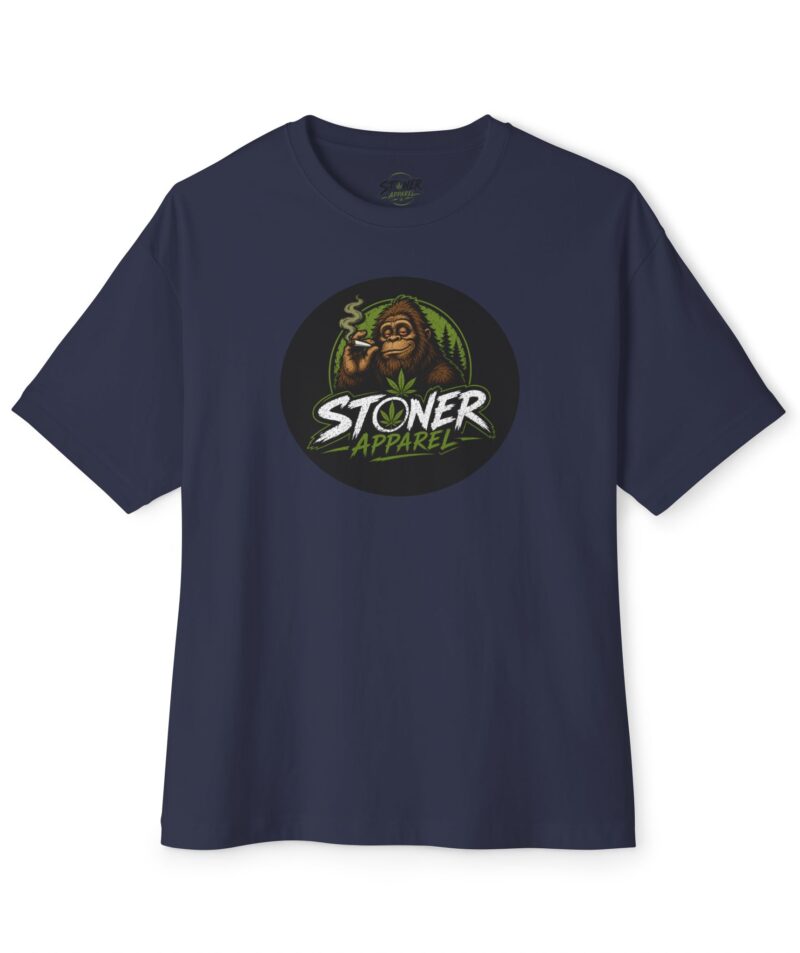 Stoner Apparel Tee — Smoking Sasquatch Oversized T‑Shirt