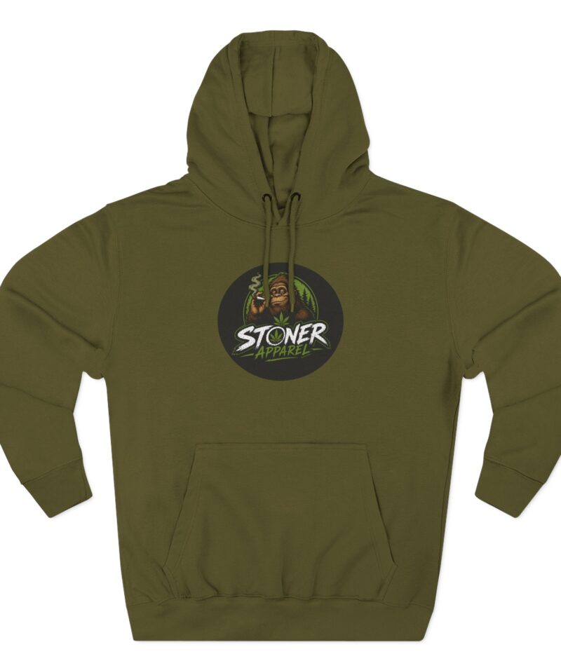 Stoner Apparel Hoodie - Smoking Sasquatch Fleece Pullover