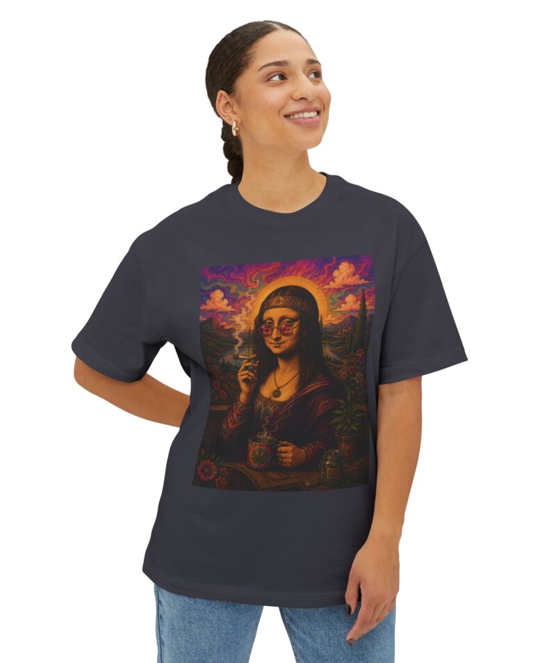 Stoner Apparel Mona Lisa Revival Tee — Vintage Renaissance Art Graphic T-Shirt