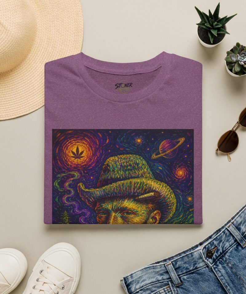 Stoner Apparel Psychedelic Cosmic Van Gogh T-Shirt