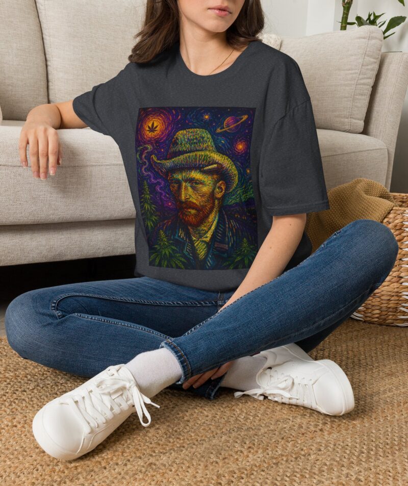 Stoner Apparel Psychedelic Cosmic Van Gogh T-Shirt