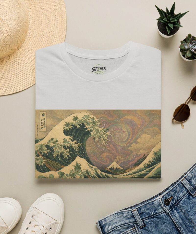Stoner Apparel Great Wave Japanese Print Tee