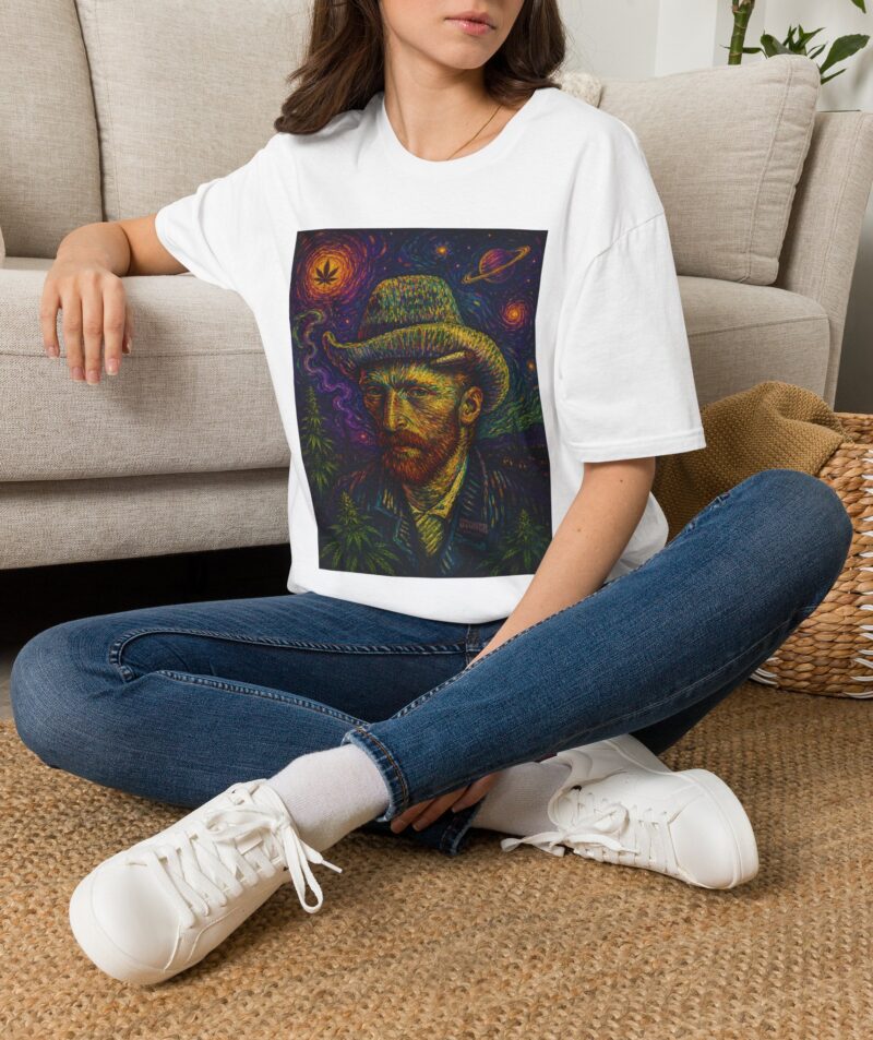 Stoner Apparel Psychedelic Cosmic Van Gogh T-Shirt
